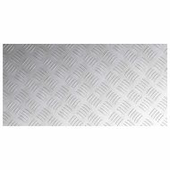 Стъпало Правоъгълна 2 pcs Сребрист 80 x 40 cm Алуминий