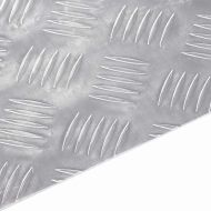 Стъпало Правоъгълна 4 pcs Сребрист 80 x 40 cm Алуминий