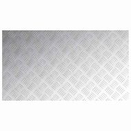 Стъпало Правоъгълна 2 pcs Сребрист 90 x 50 cm Алуминий