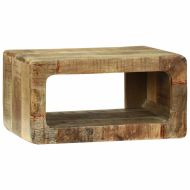 Комплект ТВ шкаф с рафт 3 pcs Кафяво Масивна дървесина от манго