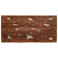 Н nesting маса 3 pcs Кафяво Солидно възстановено дърво