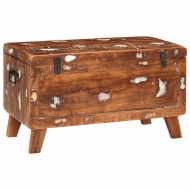 Кутия за съхранение 70 x 35 x 40 см регенерирано дърво масив