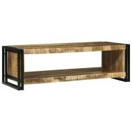 Масичка за кафе Кафяво 120 x 50 x 38 см Солидно мангово дърво