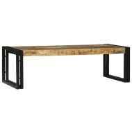 Масичка за кафе 2 pcs Кафяво Солидно мангово дърво