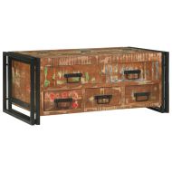 Масичка за кафе Многоцветен Солидно възстановено дърво