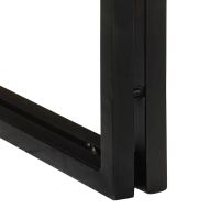 Н nesting маса 3 pcs Масивна акациева дървесина и метал