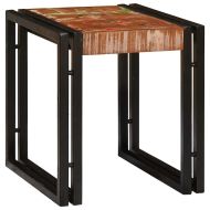Н nesting маса 3 pcs Солидно рециклирано дърво и метал