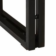 Конзолна маса Кафяво 160 x 33 x 75 см Солидно мангово дърво