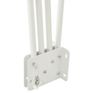 Прозорец за балкон Крем 115 x 115 см Полиестер