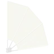 Прозорец за балкон Крем 115 x 115 см Полиестер