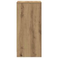 Сайдборд, дъб артизан, 29,5x34x76 см, инженерно дърво