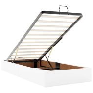 Османска рамка за легло без матрак, 100x200 см, изкуствена кожа