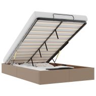 Османска рамка за легло без матрак, 120x200 см, изкуствена кожа