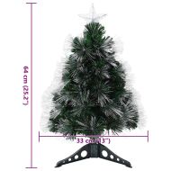С изкуствено коледно дърво Зелен 64 cm ПВЦ