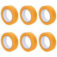 Ленти за маскиране на художници 6 pcs Жълто 25мм x 50м Хартия