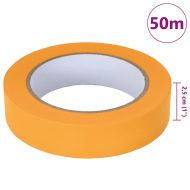Ленти за маскиране на художници 6 pcs Жълто 25мм x 50м Хартия