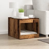 Заграждение за котешка тоалетна 47x59x42 см инженерно дърво