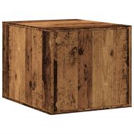 Заграждение за котешка тоалетна 47x59x42 см инженерно дърво