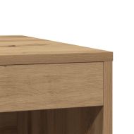 Заграждение за котешка тоалетна 47x59x42 см инженерно дърво