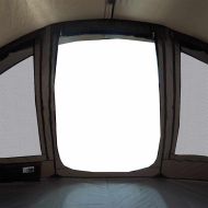 Риболовна палатка за 5 души, кафява, водоустойчива