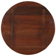 Плот за маса Ø 90x3,8 см кръгъл масивна регенерирана дървесина