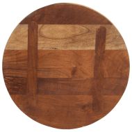 Плот за маса Ø 60x3,8 см кръгъл масивна регенерирана дървесина