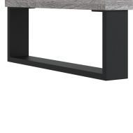 Нощни шкафчета 2 бр сив сонома 40x35x50 см инженерно дърво
