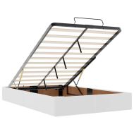 Османска рамка за легло без матрак, 120x190 см, изкуствена кожа