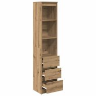 Highboard Artisan Дъб 37,5x35x180 cm Инженерна дървесина