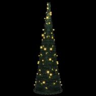 Pop-up стринг предварително осветена коледна елха зелена 150 см