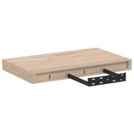 Рафт за стена 40x23,5x4 см инженерна дървесина