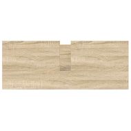 Шкаф за баня с чекмеджета Дъб Сонома 90x34,5x60 cm