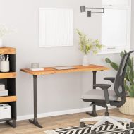 Плот за бюро, 110x60x2,5 см, правоъгълен, масивно дърво акация