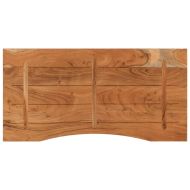 Плот за бюро, 120x60x2,5 см, правоъгълен, масивно дърво акация