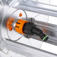 Макара за маркуч стенен монтаж за 50 м 1/2" стомана