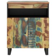 Сайдборд с 2 врати, 60x33x75 см, регенерирано дърво масив