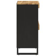Страничен шкаф 60x33x75 см манго масивно дърво