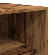 Гардероб, старо дърво, 80x50x200 см, инженерно дърво