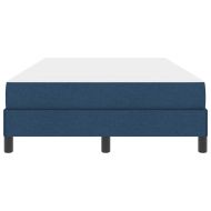 Легло с пружинирана основа с матрак Синьо 120 x 200 cm текстил