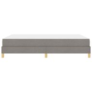 Легло с пружинирана основа с матрак Таупе 140 x 190 cm текстил