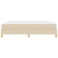 Легло с пружинирана основа с матрак Крем 180 x 200 cm текстил