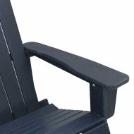 Люлеещ се стол Adirondack Морски син 92 x 73,5 x 92 см HDPE