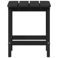 Странична маса Черно 38 x 38 x 46 см Полиетилен