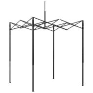 Оранжерия с поп-ъп рамка Зелен 200 x 200 x 300 см Желязо