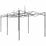 Оранжерия с поп-ъп рамка Зелен 290 x 580 x 315 см Желязо