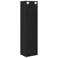 Шкаф за книги Черния дъб 143 x 30 x 36 см Инженерно дърво