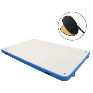 Надуваема плаваща платформа, синьо и бяло, 300x200x15 см