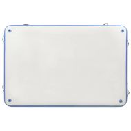 Надуваема плаваща платформа, синьо и бяло, 300x200x15 см