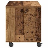 ТВ шкаф Кафяво 90 x 35 x 40.5 см Инженерно дърво