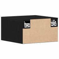 Стенен шкаф за нощно шкафче Черния дъб 35 x 35 x 20 см